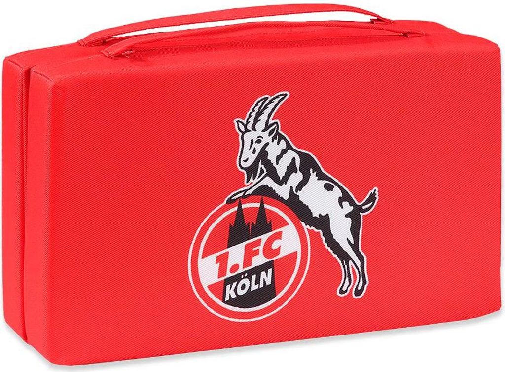 1. FC Köln Klappkissen "Logo" rot Produktbild 