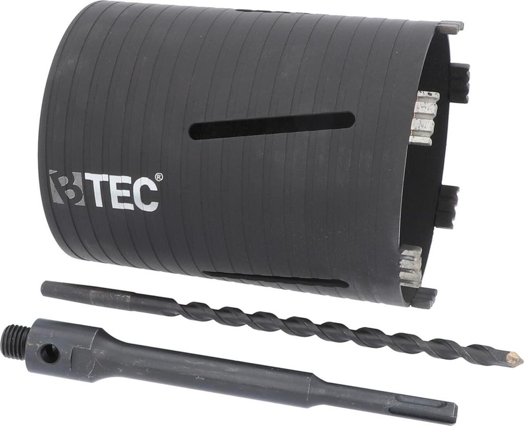 NEXT GENERATION Diamant Bohrkrone Beton Nutzlänge 180 mm 132 mm SDS-plus lang 200 mm mit Zentrierbohrer