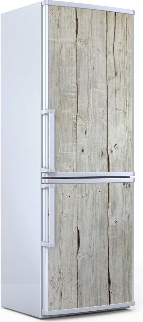 Magnete Dekorative - 60 cm x 180 cm - Küche Magnetmatte Kühlschrankmagnete - Weiß Holz