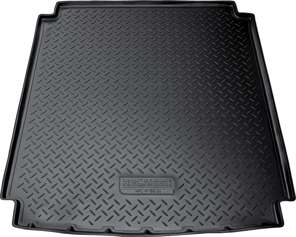 Gummi Kofferraumwanne für Mercedes GL-Klasse, X164, 5 Sitze | 2006-2012 | + Rand