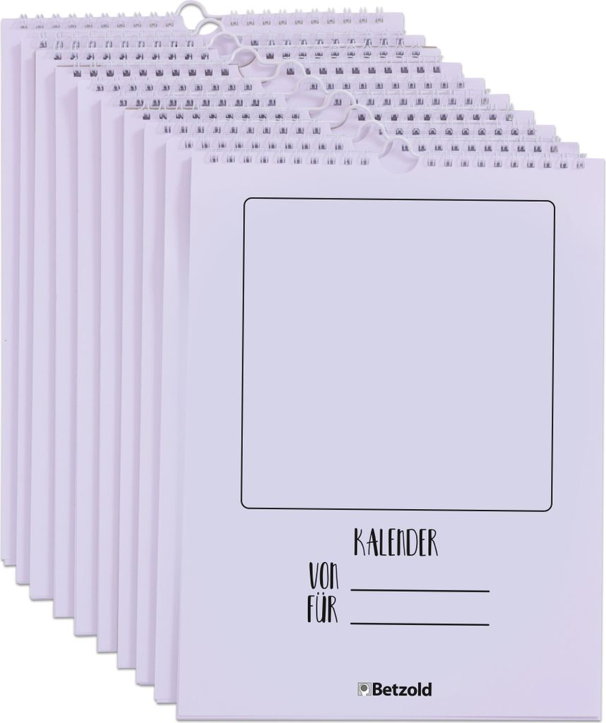 Betzold Bastel-Kalender Kinder, 10 Stück - Kreativ-Kalender Produktbild 