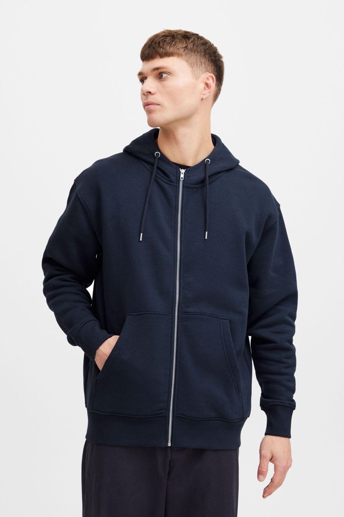 !Solid SDLenz Zipper Herren Sweatjacke Cardigan Jacke Hoodie mit Kapuze und Taschen Oversize