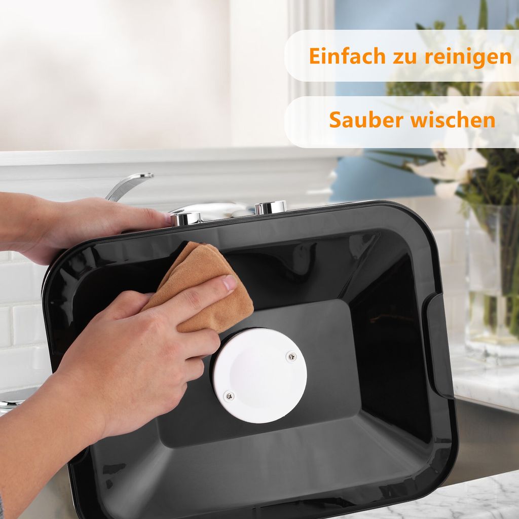 Tooluck 8 Etagen 400W Dörrautomat, Drehen-Taste, für Obst Produktbild 8