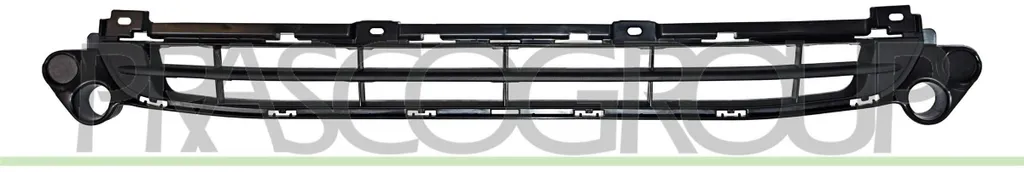 Grille d'aération PRASCO pour pare-chocs PEUGEOT Rifter MPV, Noir