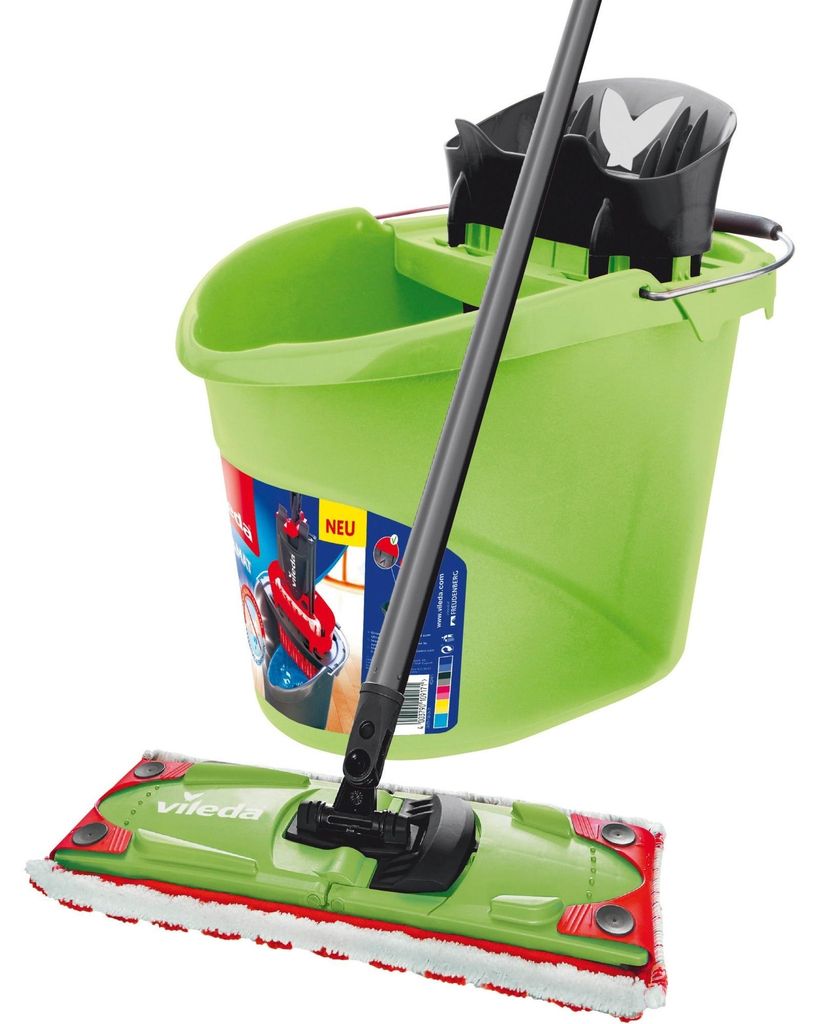Vileda Ultramat 2in1 Box-Set, Bodenwischer und Eimer mit Produktbild 