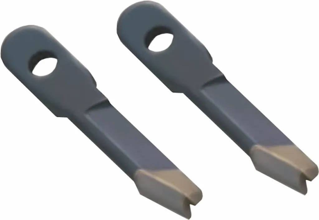 Lames carbure ultra-résistantes pour compas BHC - Pack de 2 unités