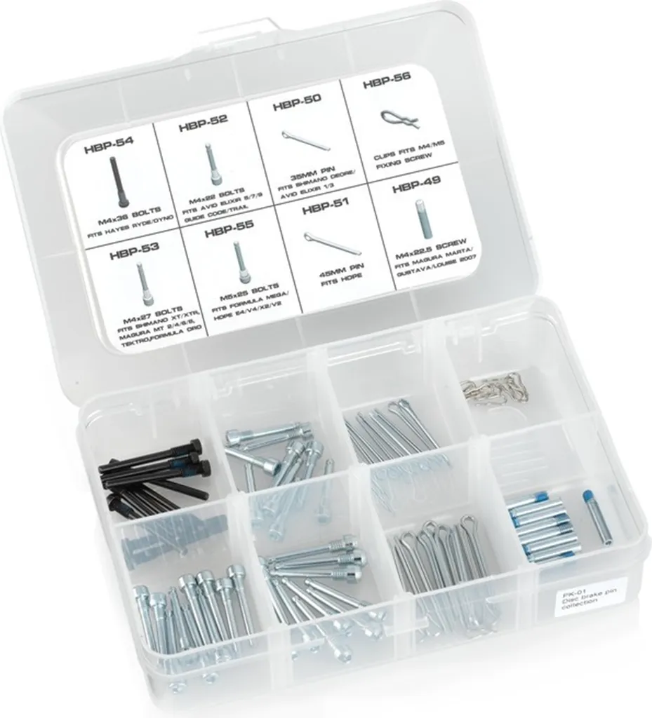 XLC BP-X01 Kit de pièces détachées freins à disque haute précision
