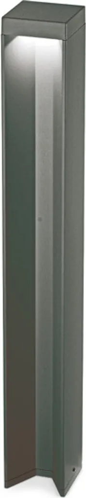 Paletto LED Kurt 65cm 12W IP54 | Illuminazione Giardino Antracite 3000K