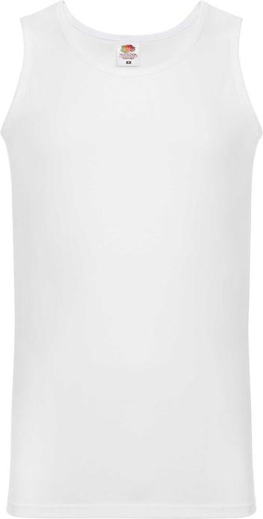 Herren-T-Shirt, ärmellos - FOL VW ATHLETIC VEST - white - Größe M
