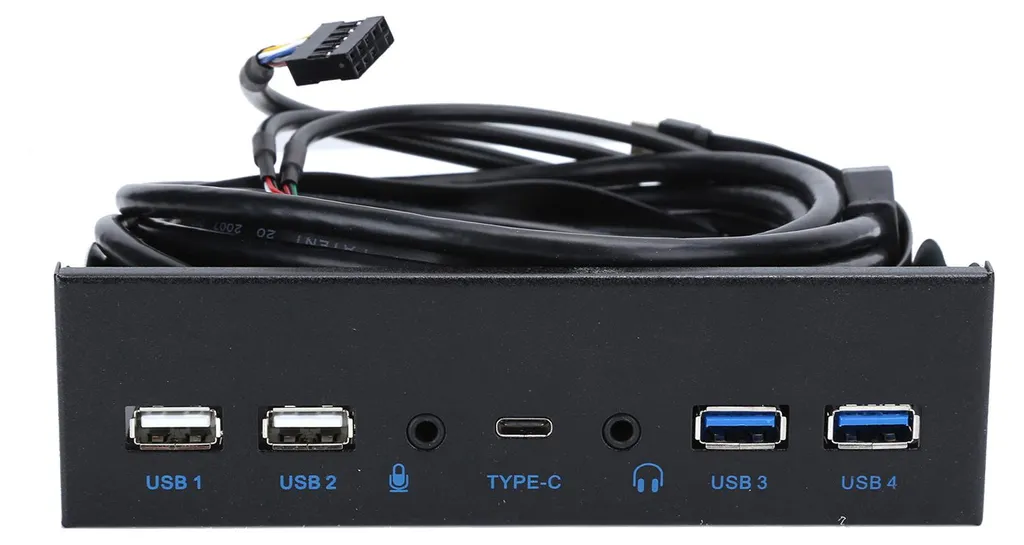 Interface audio HD avec 4 ports USB intégrés pour l'enregistrement