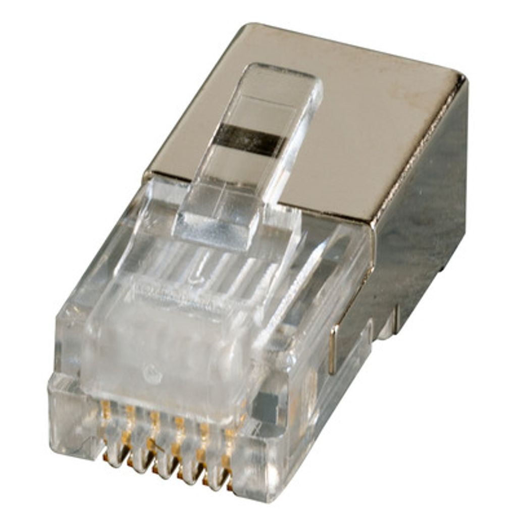 EFB-Elektronik Modular-Stecker RJ12 STP, E-MO 6/6G, 100 Stück Hersteller: EFB Elektronik (37500.1-100)