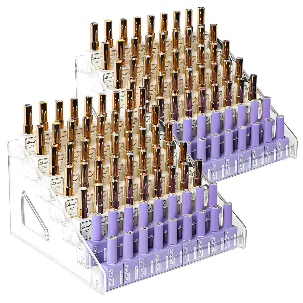Organiseur Maquillage et Vernis à Ongles 6 Étages pour Coiffeuse Lot 2