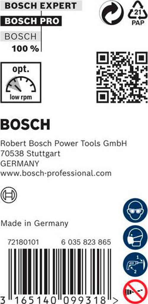 PRO Wood HSS Installationsbohrer, 6 x 57 x 400 mm