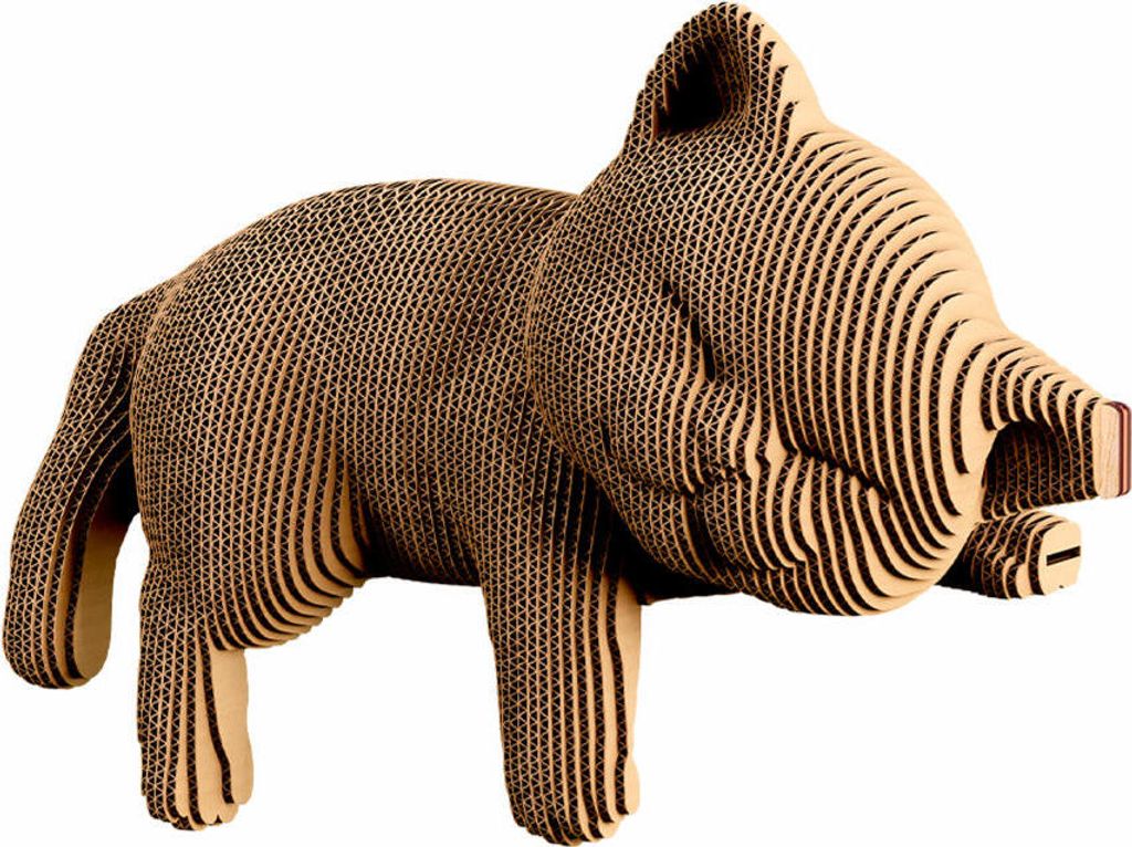 Cartonic 3D-Puzzle Kittens Trio, 3 chatons, kit 3D en Image du produit 