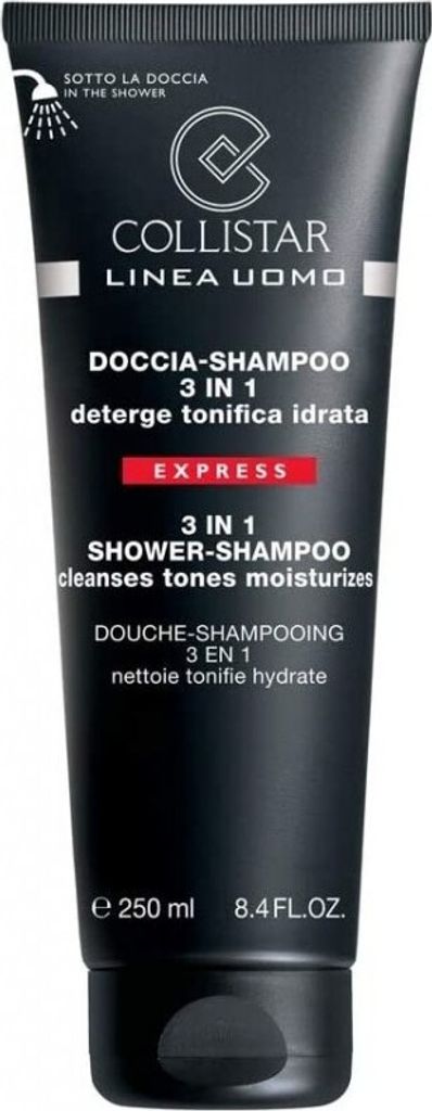 Collistar Gel Linea Uomo Express 3in1 Shower-Shampoo