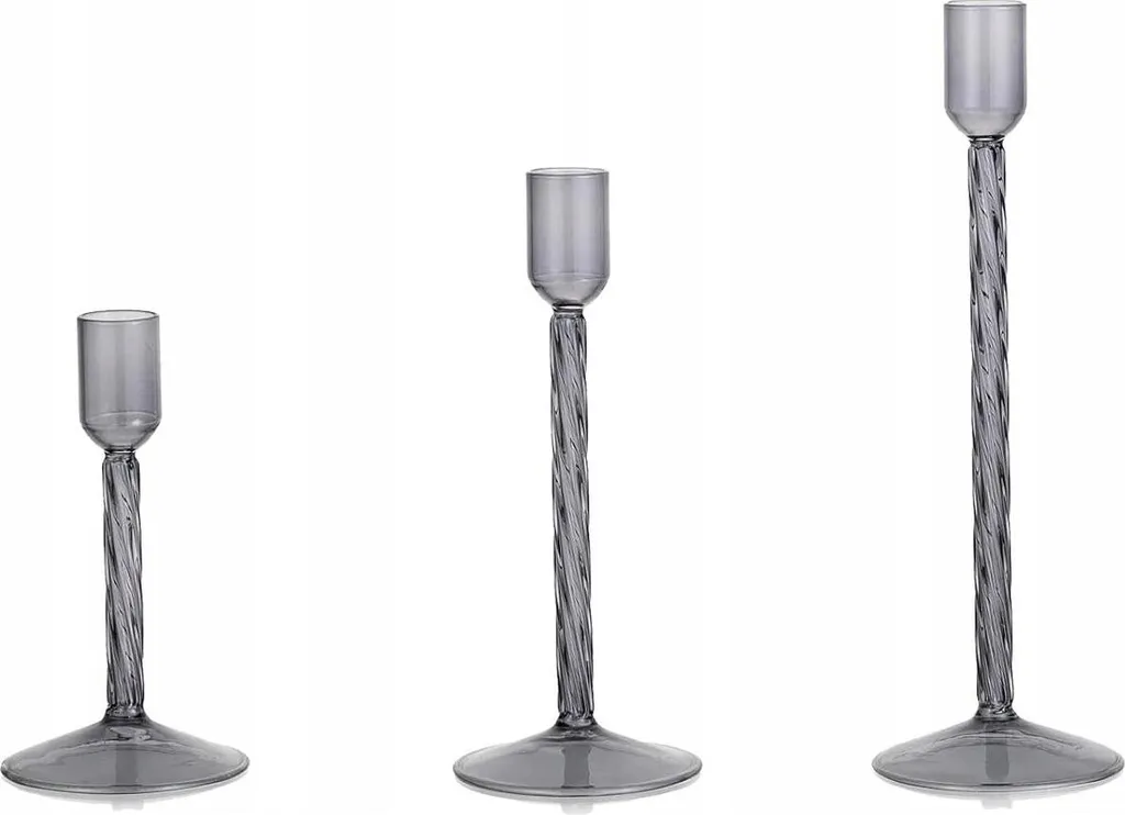 Décoration de table avec ce set de 3 chauffe-bougies en verre chic