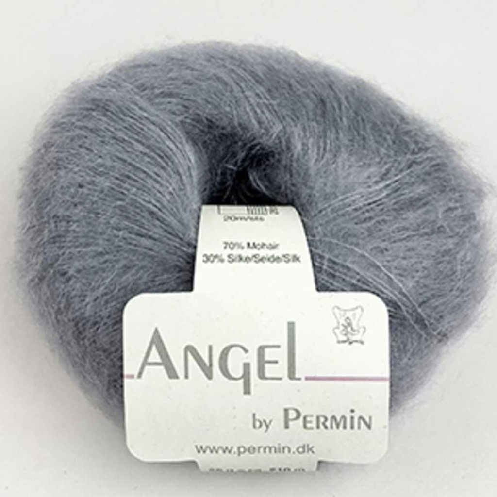Angel by Permin – s Kid Mohair Seiden Garn (70/30) (108 dunkelgrau)
