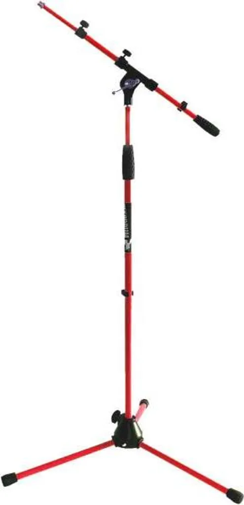 Pied de Micro Stable Keepdrum MS106 RD Rouge avec Bras Articulé Pro - 7