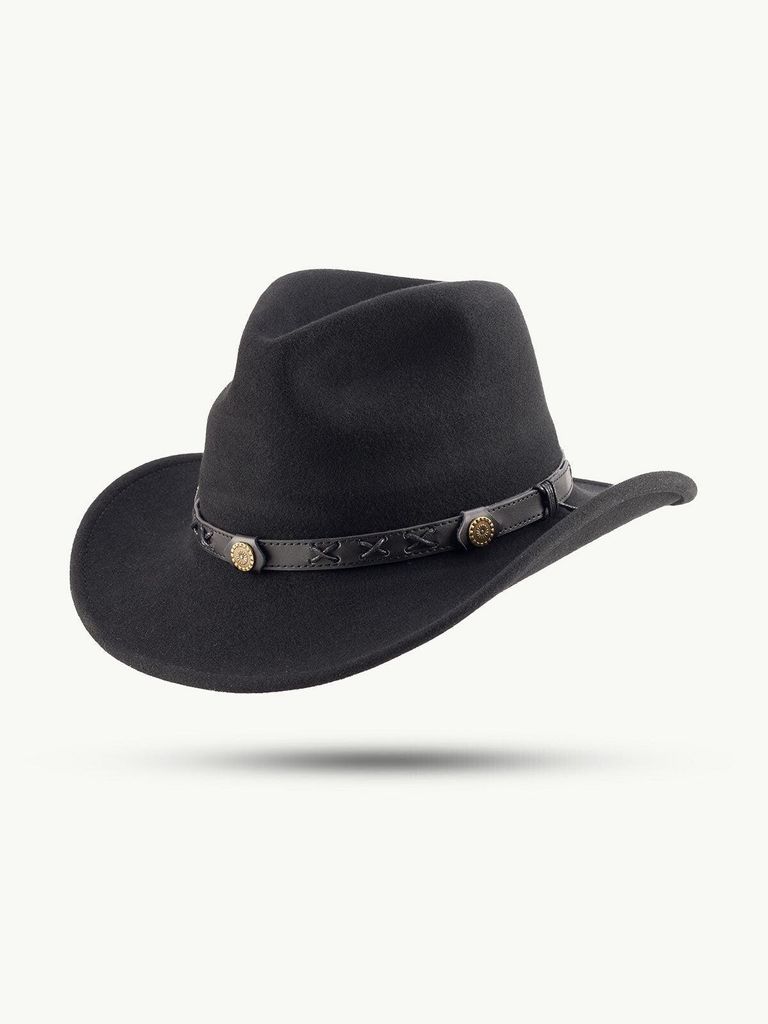Scippis Hut – MacKay – Robuster Cowboyhut aus 100% Wolle – Wetterfest & charaktervoll