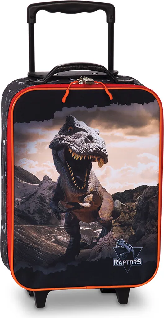 Valigia Bambini Fabrizio Raptors 20582-0102 | Trolley T-Rex Leggero