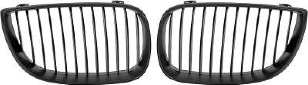 DIEDERICHS 1280740 Kühlergrill Frontgrill für BMW 1 Schrägheck (E87) Schwarz Matt