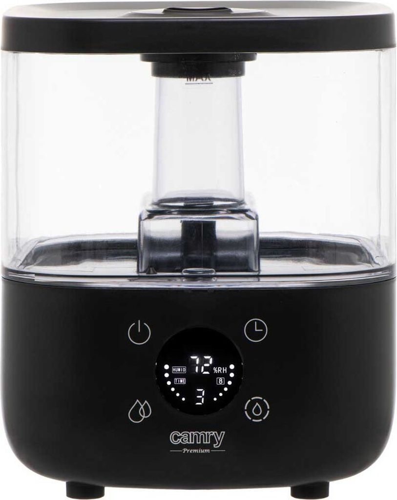 Camry | CR 7973b | Humidifier | 23 W | Water tank capacity 5 L | Suitable for rooms up to 35 m² | Ultrasonic | Humidification capacity 100-260 ml/...