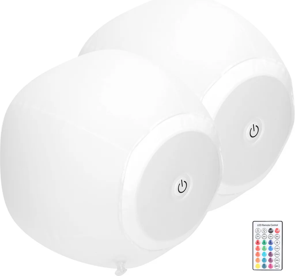 Lampe solaire à boule pour jardin et piscine, luminaire étanche Ø25cm