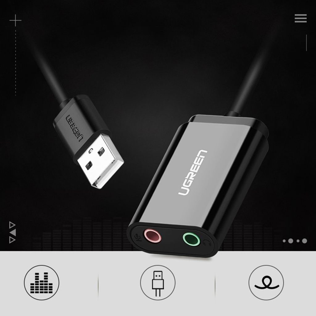 Scheda Audio USB Esterna Con Jack 3.5mm - Adattatore Per Microfono E Altoparlante - Foto 9