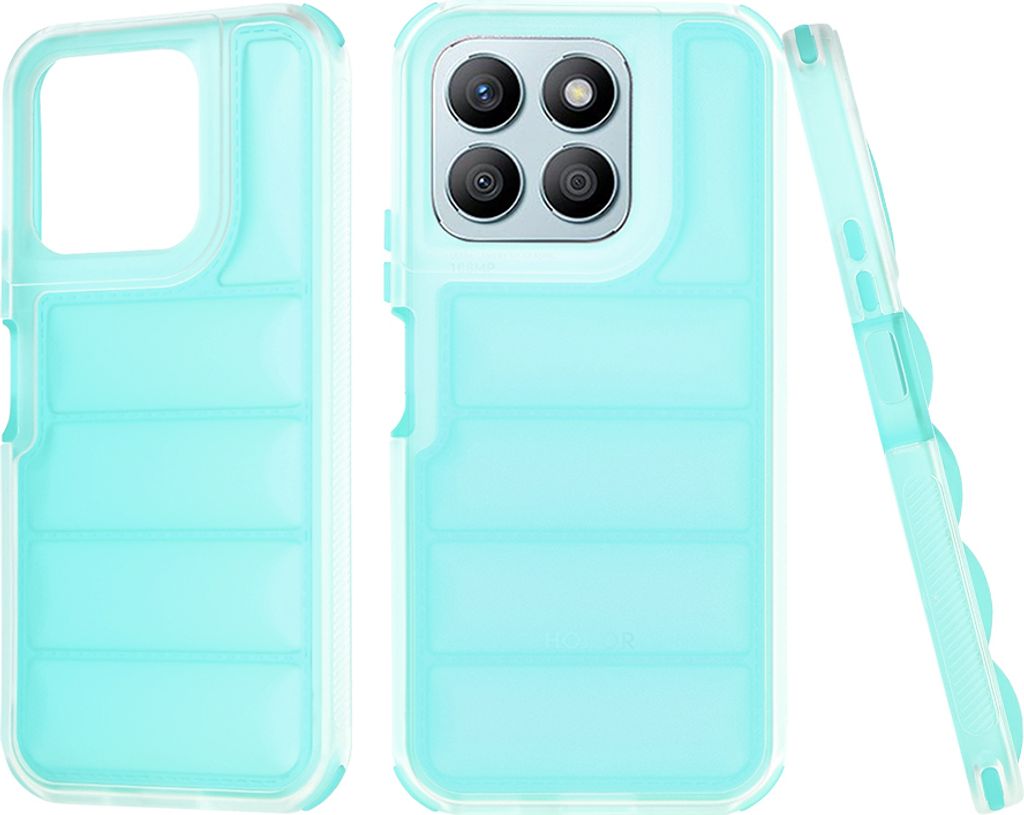Techsuit Wave Shield Back Cover Hülle für HONOR X8b - Türkis