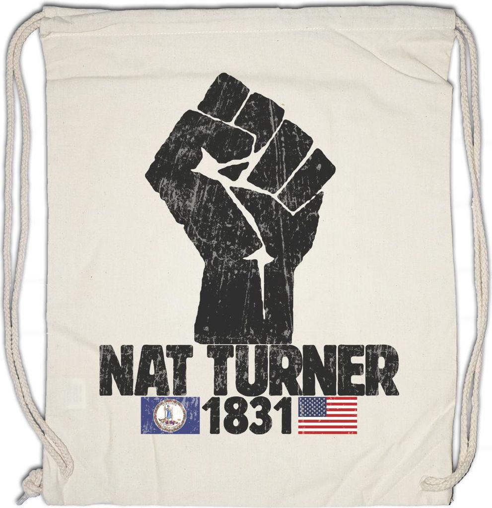 Urban Backwoods Nat Turner 1831, Turnbeutel, Farbe: Beige