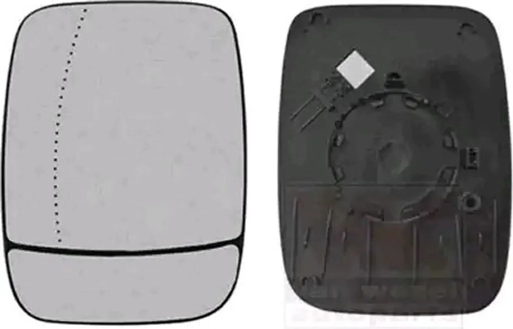 Glace de rétroviseur HAGUS 3891831 haute précision pour Nissan NV