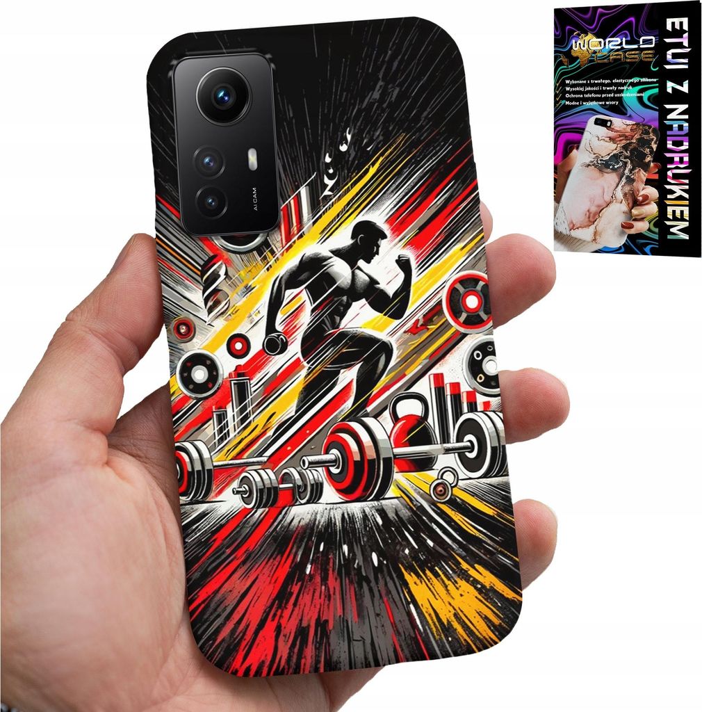 Fall Für Xiaomi Note 12S 4G - Fitnessstudio Bodybuilding Hanteln Fitness
