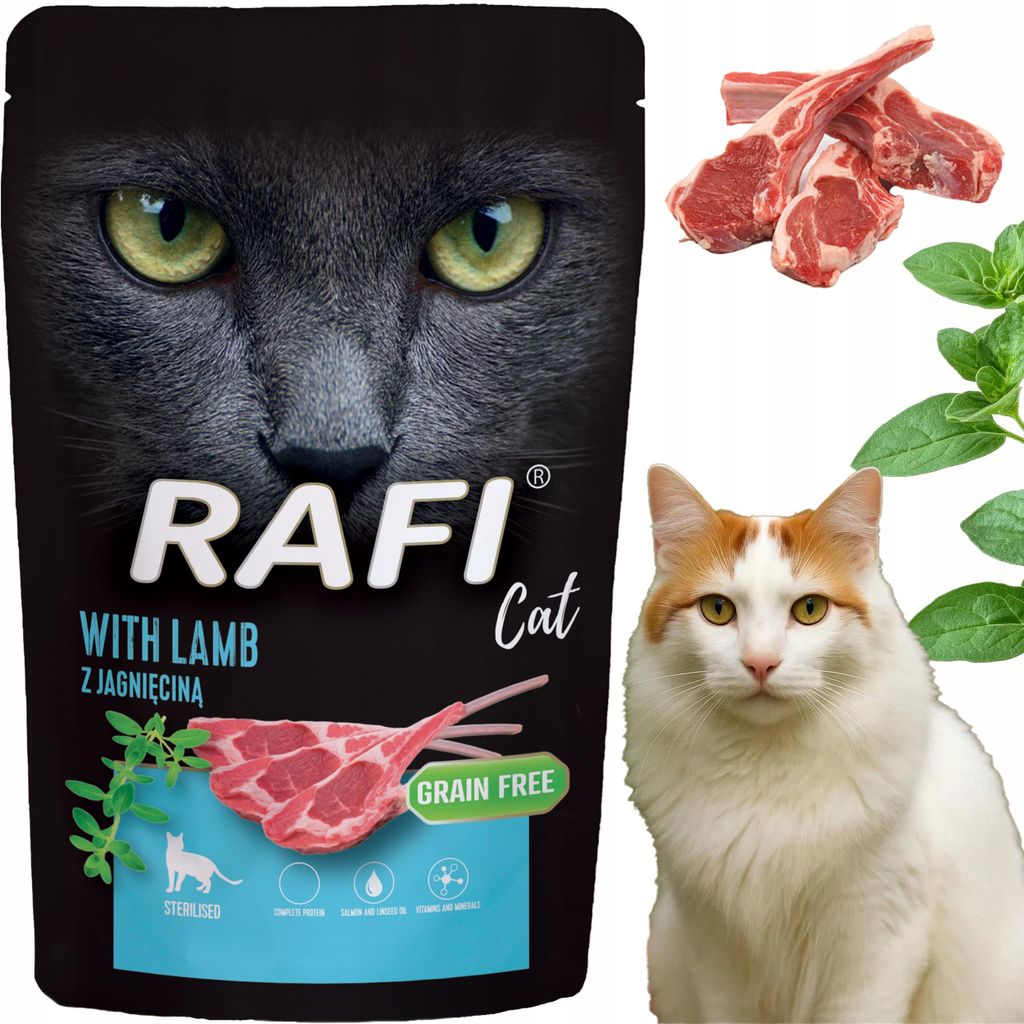 RAFI Nassfutter Pastete für kastrierte Katzen mit Produktbild 