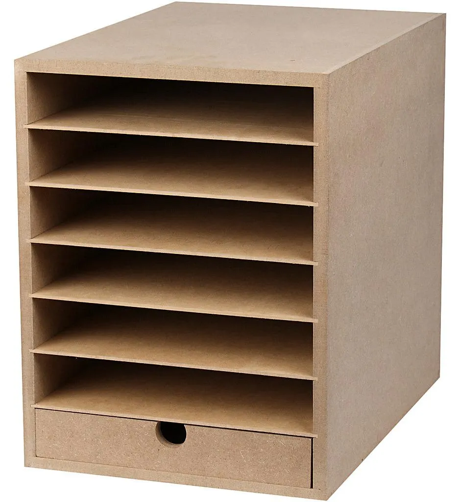 Support de rangement papier A4 pour bureau d'écolier ou télétravail