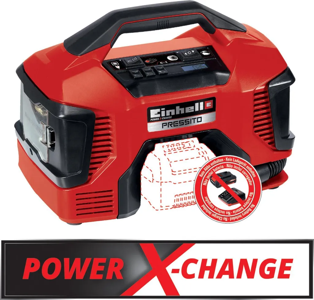 Compressore Einhell PRESSITO: Compatto, Ibrido e Potente | Einhell.it - 24
