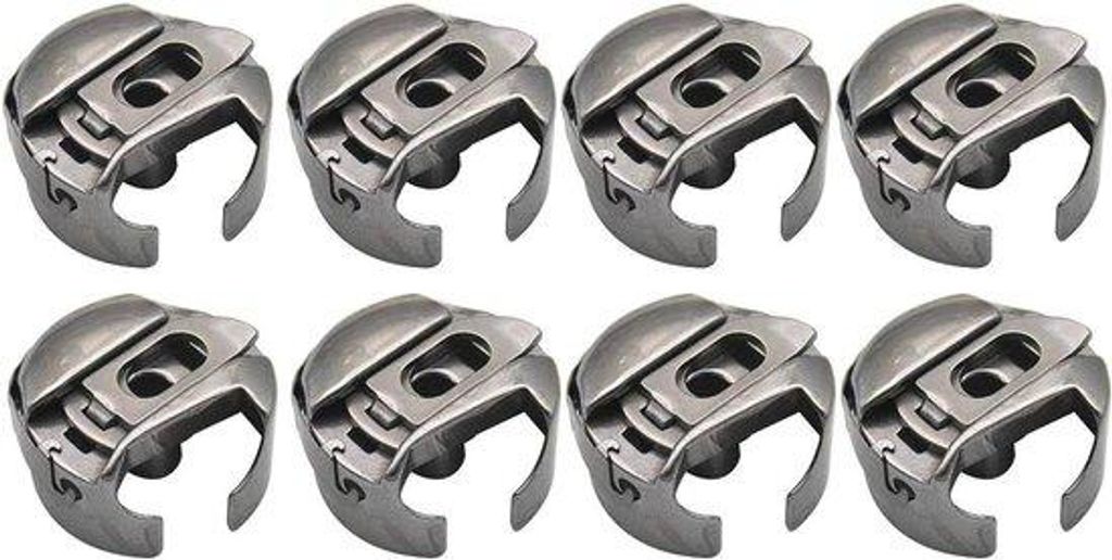 Nähen Set - 8 Teile - 4-9 mm Stichbreite - Unifarben - Kunststoff