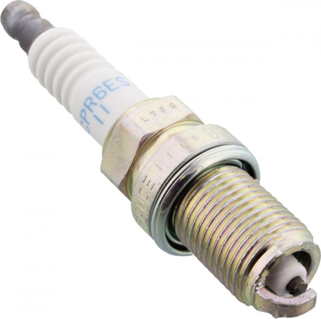 Zündkerzen Set NGK 6x BCPR6ES-11 Zündkerze entstört, 19,0mm Langgewinde Ø 14,0mm Hex 16,0mm, Elektrodenabstand 1,10mm, Wärmewert 6, 7121