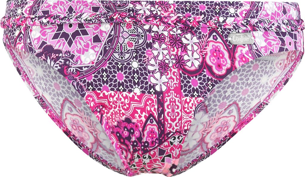 Buffalo Bikini-Hose aubergine-bedruckt Größe 34
