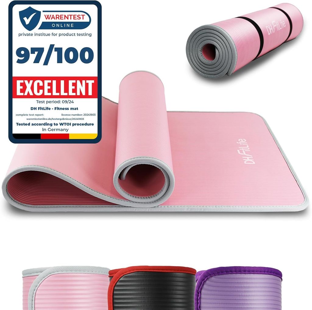 DH FitLife mata treningowa mata fitness, mata sportowa Zdjęcie produktu 