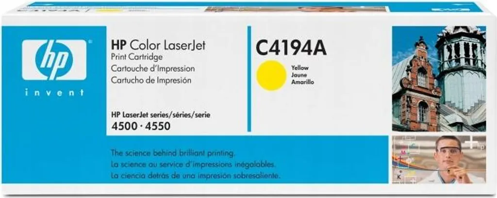 Cartouche de Toner Jaune HP C4194A pour Imprimantes Color LaserJet