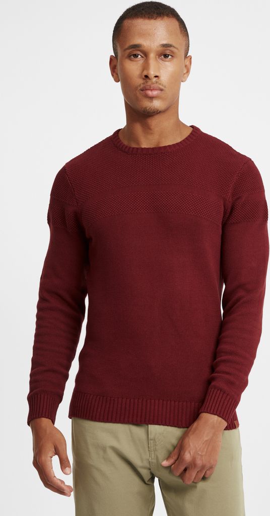 BLEND BHGastamo Herren Strickpullover Feinstrick Pullover mit Rundhalsausschnitt