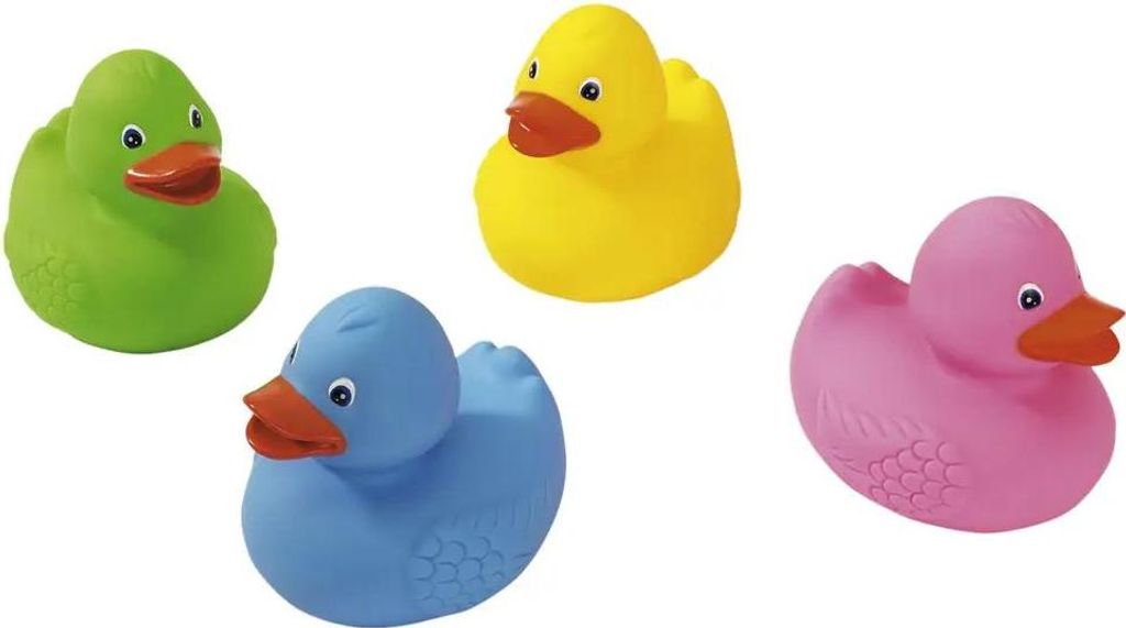 Simba 104013533 - ABC bad eend, 8 cm, geel, voor Productafbeelding 