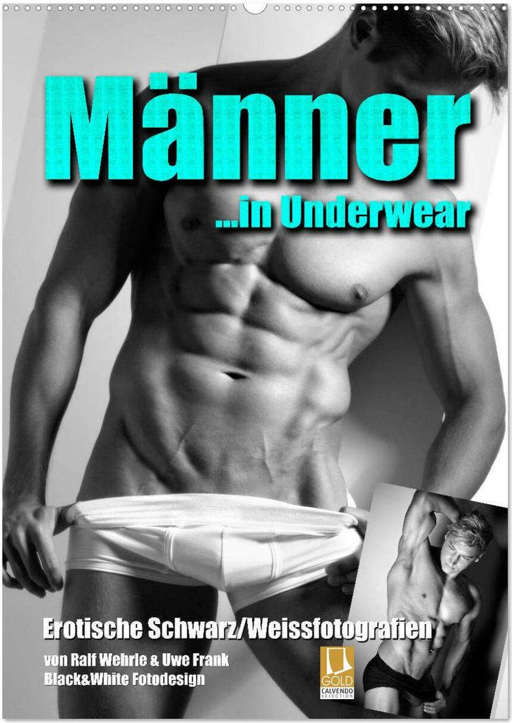 Männer... in Underwear (Wandkalender 2026 DIN A2 hoch), CALVENDO Monatskalender