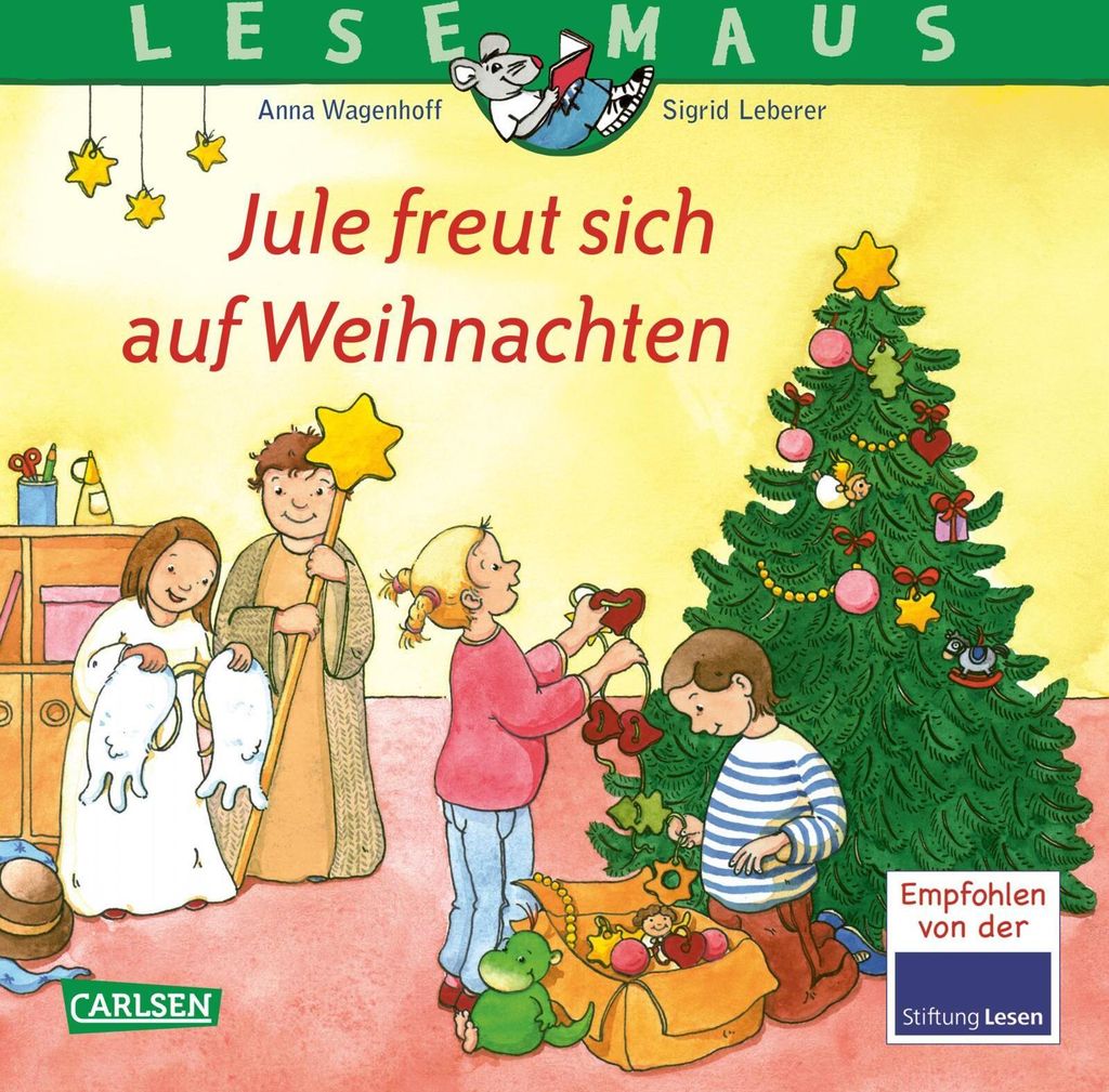 LESEMAUS 161: Jule freut sich auf Weihnachten