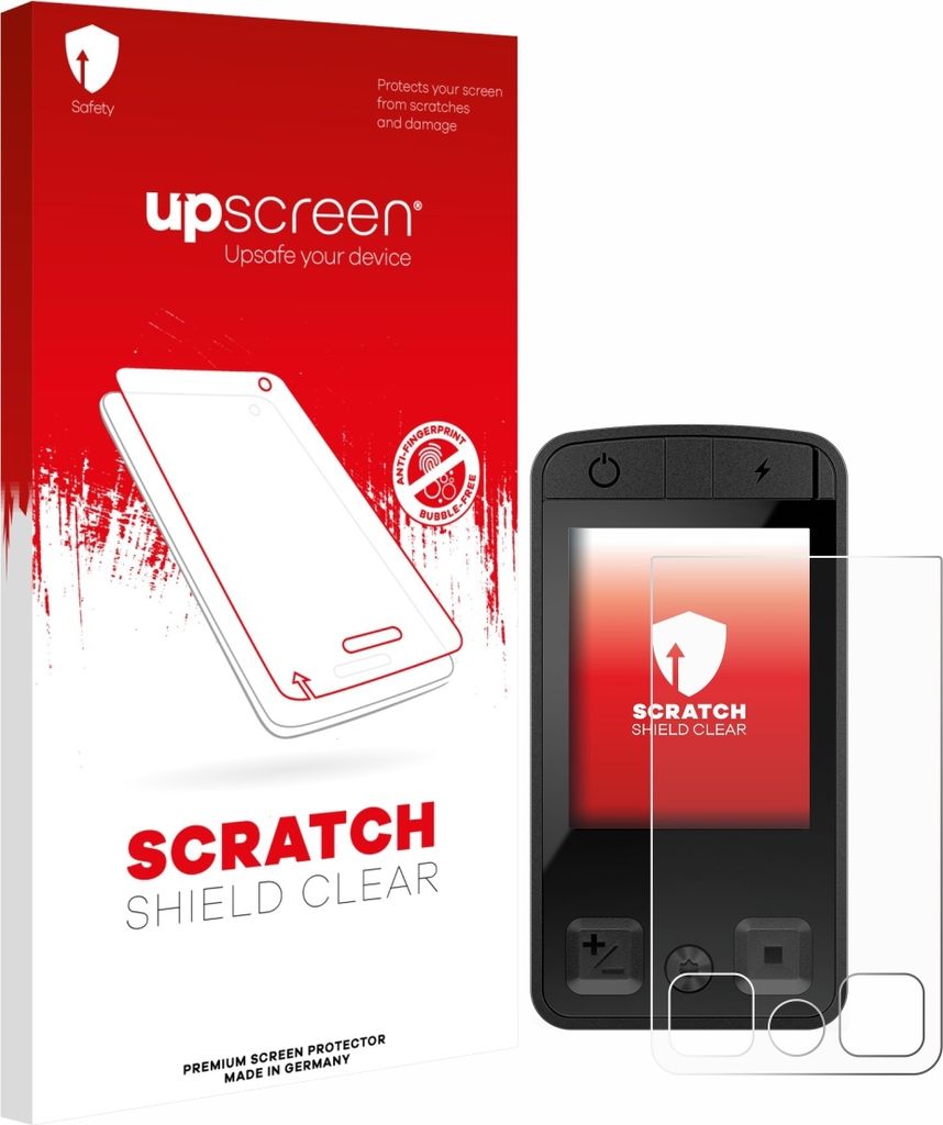 upscreen Schutzfolie für Bosch Kiox 400C Displayschutz Displayschutzfolie Folie Klar Transparent