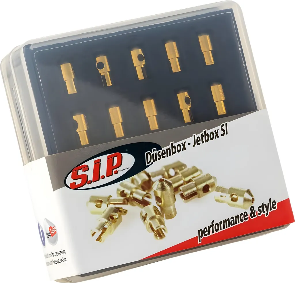 Jeu de gicleurs SI SIP Performance 105-128 pour Vespa PX et Rally