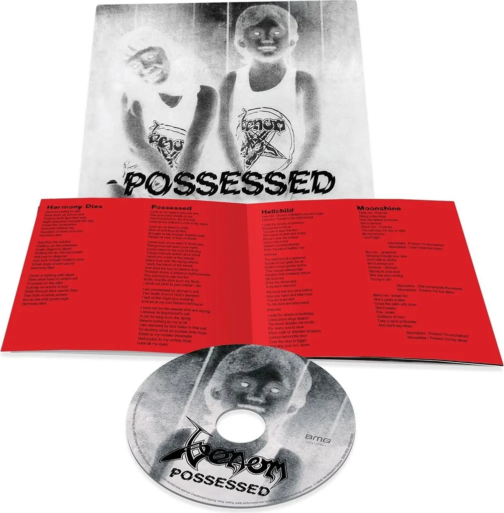 Venom Possessed CD Réédition - Son Remastérisé et Artwork Original Metal