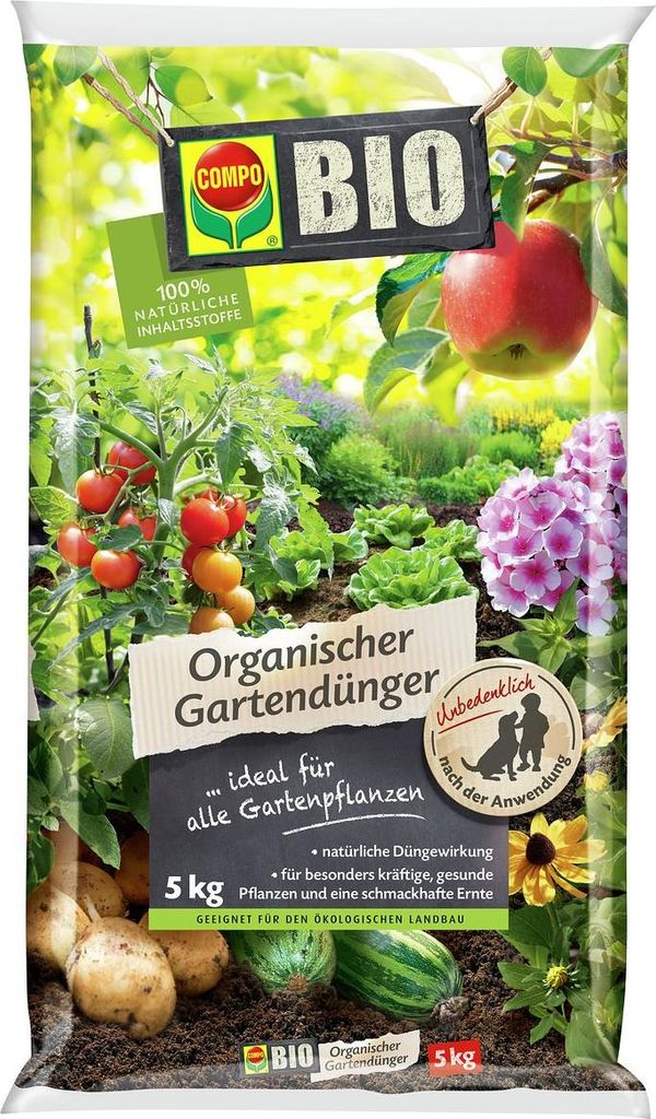COMPO Organischer Gartendünger - 5 kg
