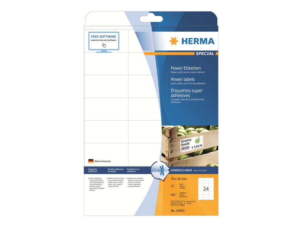 HERMA Special - papír - matný - extra silný samolepicí - Obrázek produktu 