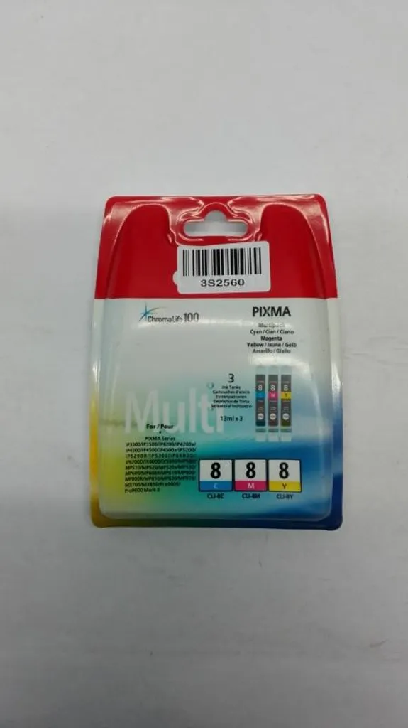 Consommable d'origine Cartouche d'encre Canon CLI-581 Pack de 4 Couleurs